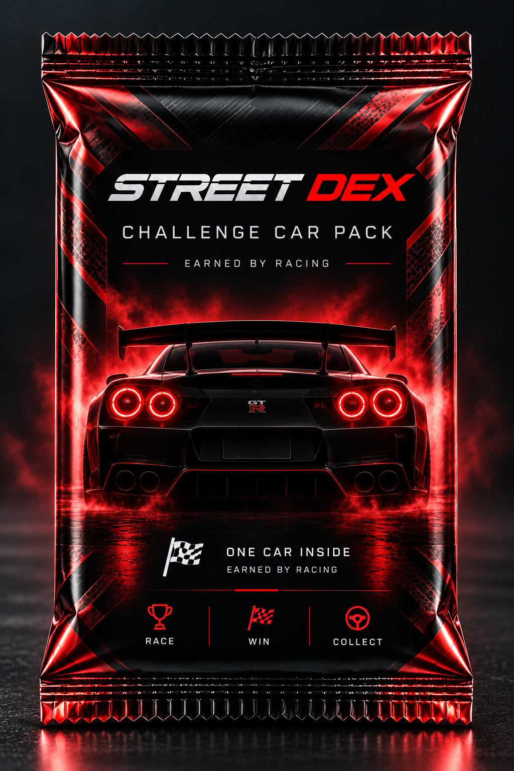 Challenge Car Pack — official Street Dex pack artwork