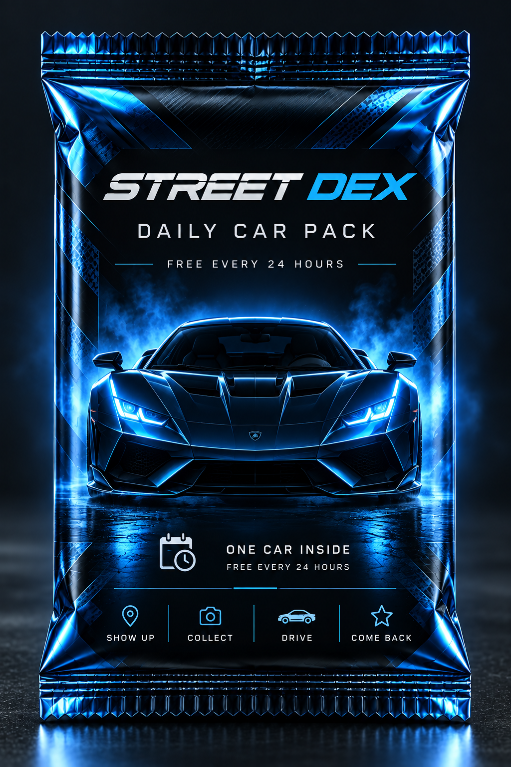Daily Car Pack — official Street Dex pack artwork