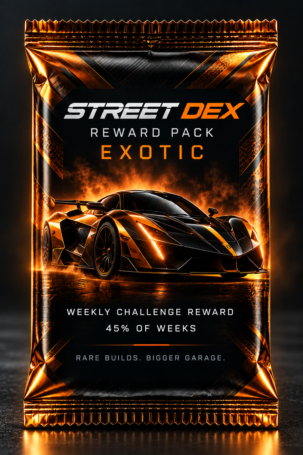 Exotic Reward Pack — official Street Dex pack artwork